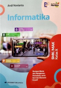 Image of Informatika SMK/MAK Kelas X Rumpun Bisnis